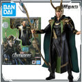 Bandai Original S.H.Figuarts Avengers Hulk & Loki Anime Action Figures Toys for Boys Christmas Gift Collectible Model Ornaments