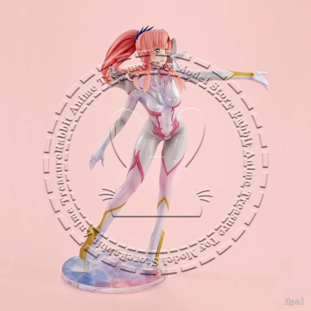 In Stock Original Genuine MegaHouse GGG Gundam SEED FREEDOM Lacus Clyne Pilot Suit Non-Scale PVC Figure Collectible Display