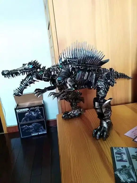 In Stock AOYI  LS-11transformation Action Figure Toy Masterpiece Scorn Movie Model KO Dinosaur Deformation Car Robot Dolls Gift