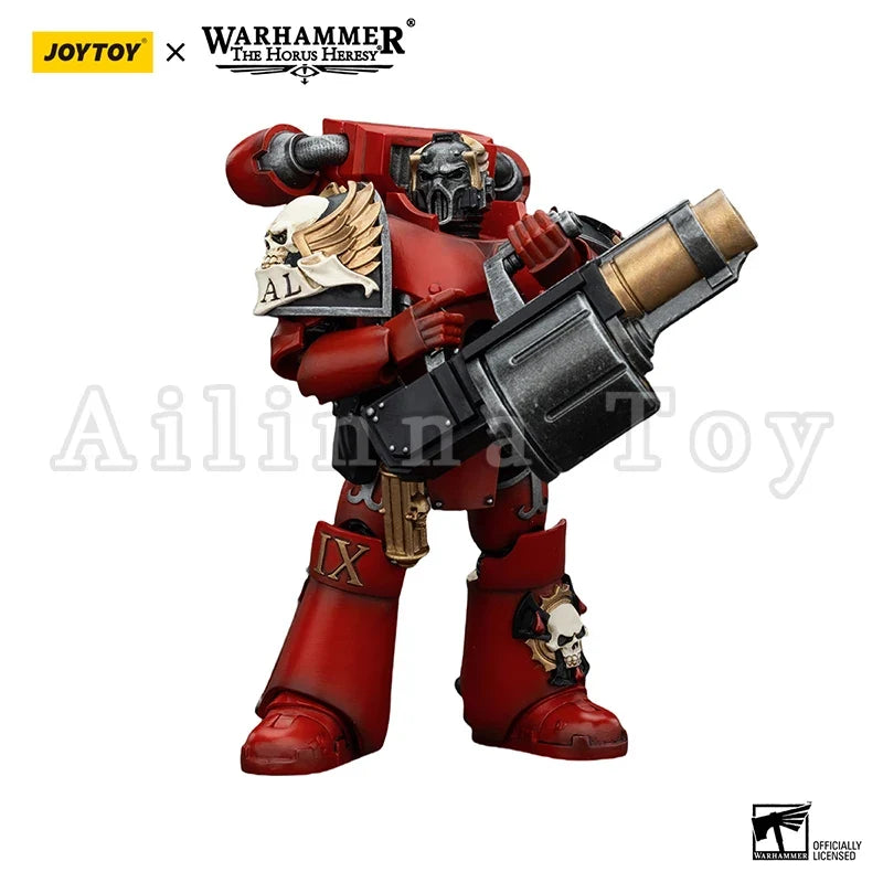 JOYTOY 1/18 Action Figure The Horus Heresy Blood Angels Angel's Tears Squad Legion Praetor in Tartaros Terminator Armour