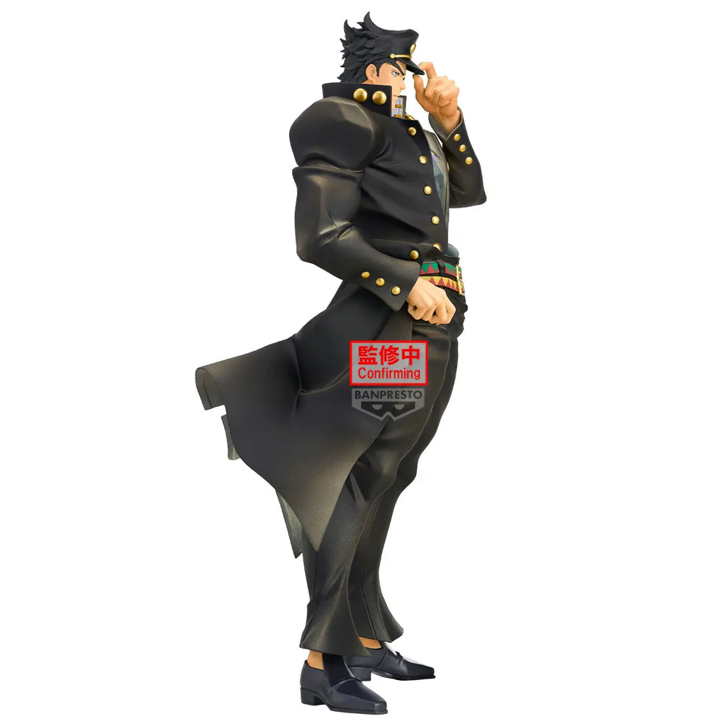Bandai Banpresto Jojo S Bizarre Adventure Jotaro Kujo Anime Figure Model Toy Pvc 22cm Stardust Crusaders Mometria Model Toy