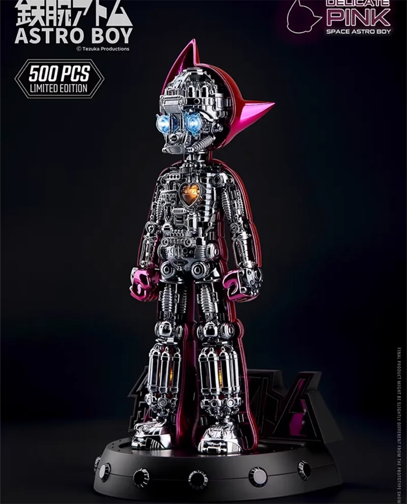 Original Blitzway Space Astroboy semi-perspective internal structure doll pink blue Figure Model Toys collection scene ornaments
