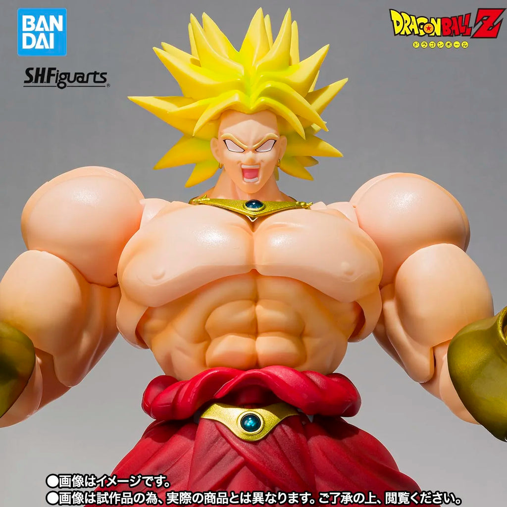Bandai Tamashii Nations Limited Edition Dragon Ball Z S.H.Figuarts Broly -40th Anniversary Resale Edition Figures Model Toy Gift