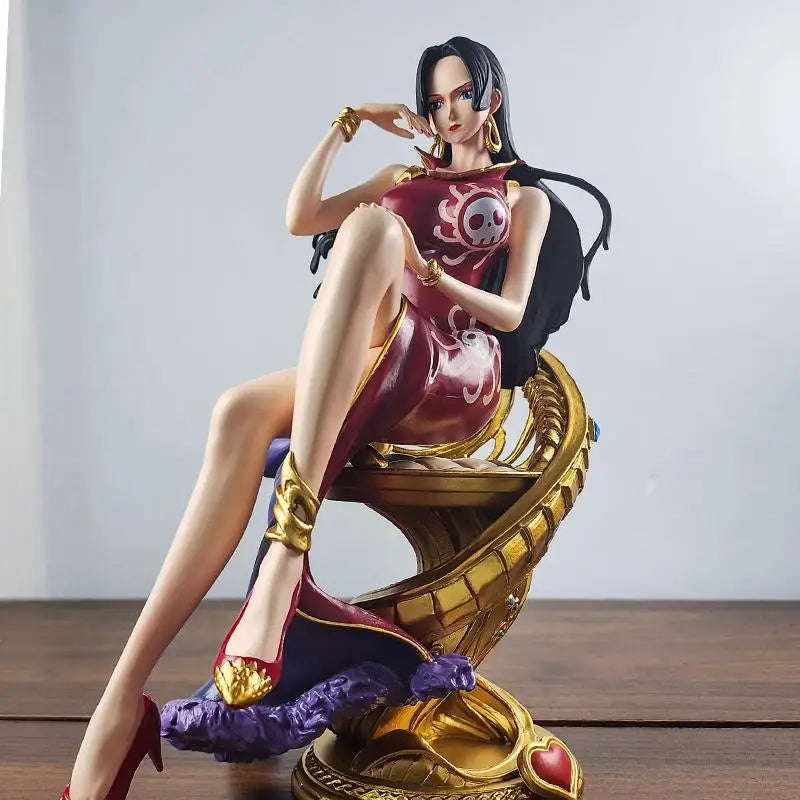 One Piece JT Studio Boa Hancock (Throne Empress) 26cm Anime Statue – Fully Painted Deluxe Articulated Figure | Collectible Model