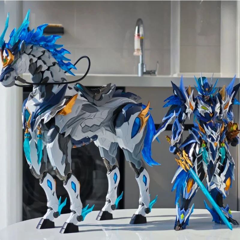 Motion Drive Zhao Yun Super Articulated Alloy Skeleton Robot Model DIY Assembly Collectible Figure Handmade Action Toy