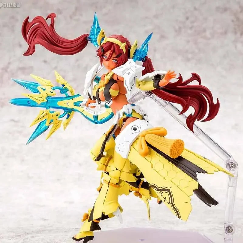 Genuine Original KOTOBUKIYA MEGAMI DEVICE AUV AME NO UZUME SUNSHINE AUV AMATERASU ECLIPSEAnime Action Figure Assembly Model Toys
