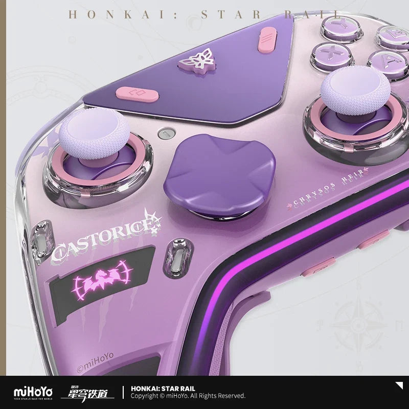 Honkai Star Rail Castorice APEX5 Elite Gamepads Wireless Gamepad Force Feedback Bluetooth Game Controller For PC NS Smartphone