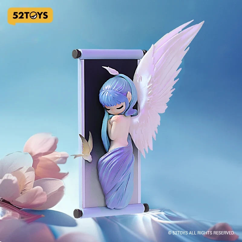 52TOYS Sleep Limited Edition- The Winged Elf, Cute Figures, Collectible Toy Desktop Decoration, Height: about 17cm/6.6inch