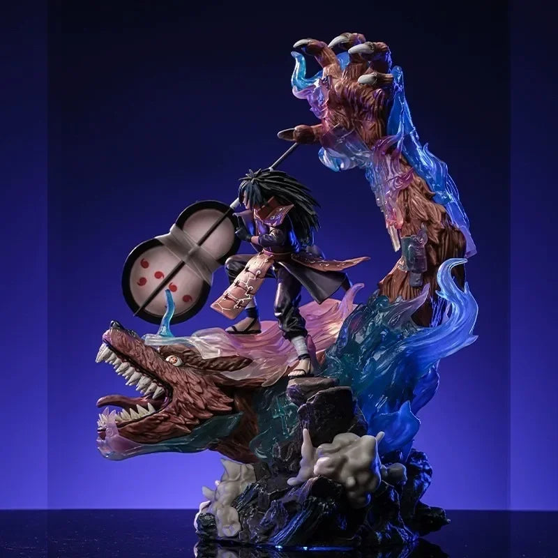 40cm NARUTO Uchiha Madara Animation Peripherals The Strongest Battle Susanoo Model Figure Decoration Craft Gift Toy Collection