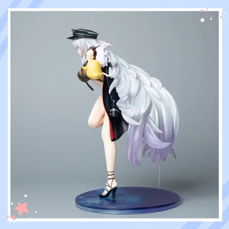 Azur Lane Graf Zeppelin Urd Of The Beach Boxed Anime Figure FPVC Collectible Statue Desktop Ornament For Anime Game Fans