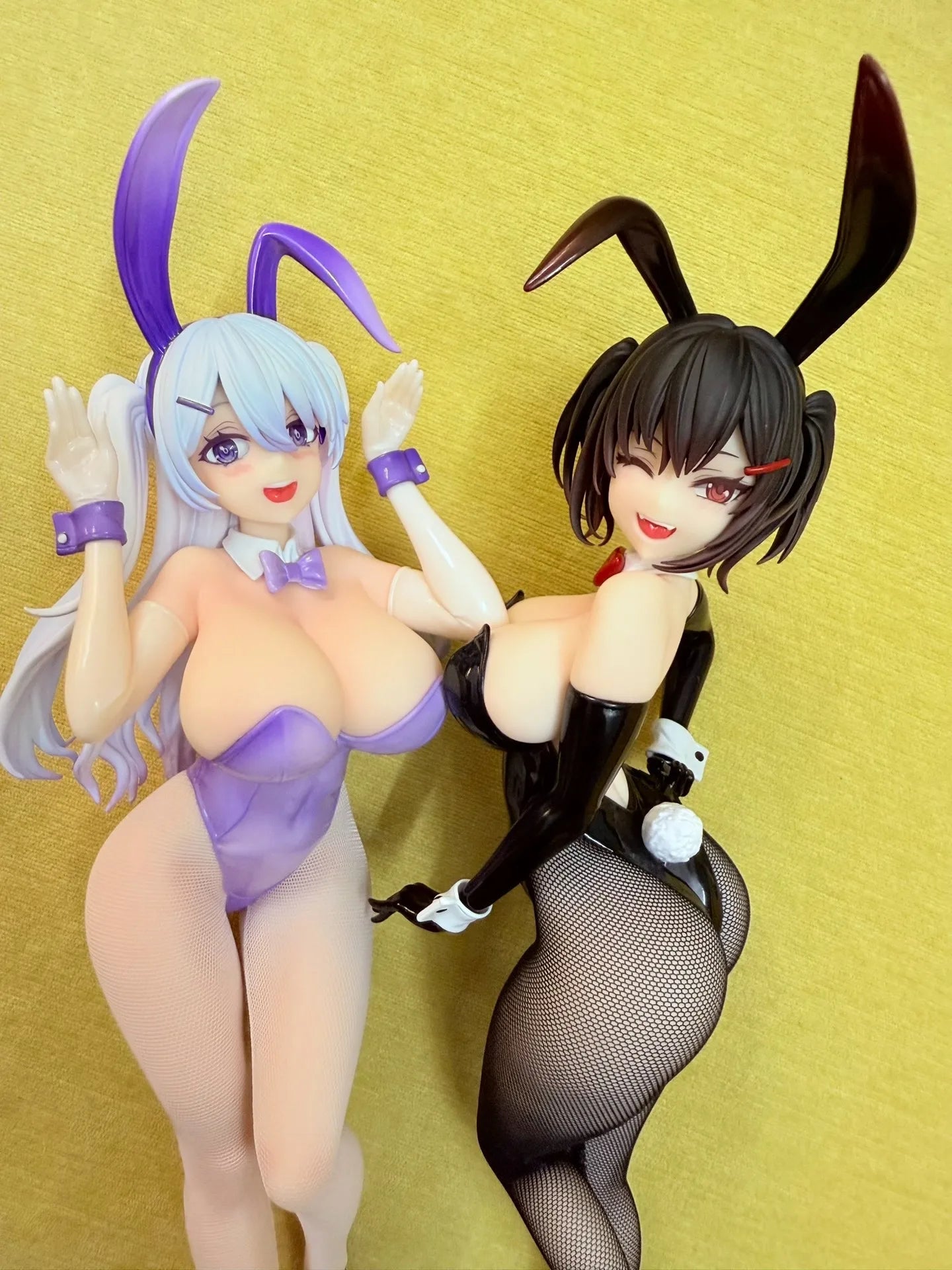 Original BearPanda Bunny Girl Asanagi Rin Xiya Temperature Paint & 3D Crystal Eye & Creative Scene Models Classic Anime Toy