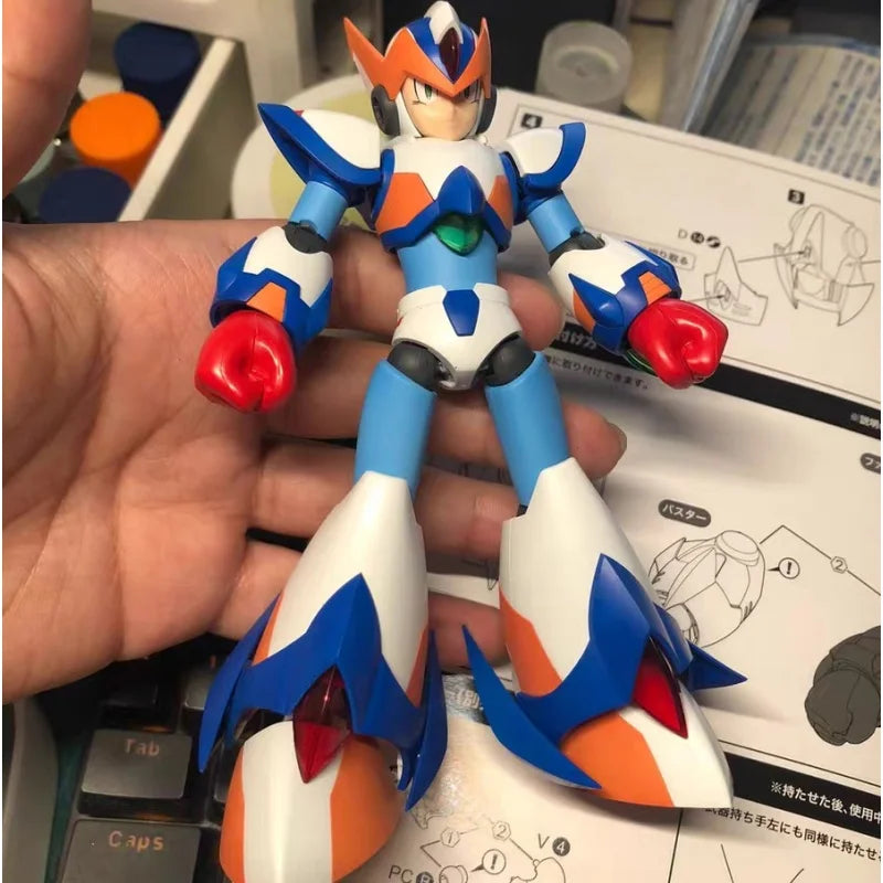 New Ss Model Ko Kotobukiya Kp701 Rockman X Falcon Armor Action Figure Megaman X5 Anime Figures Assembly Model Kit Birthday Gift