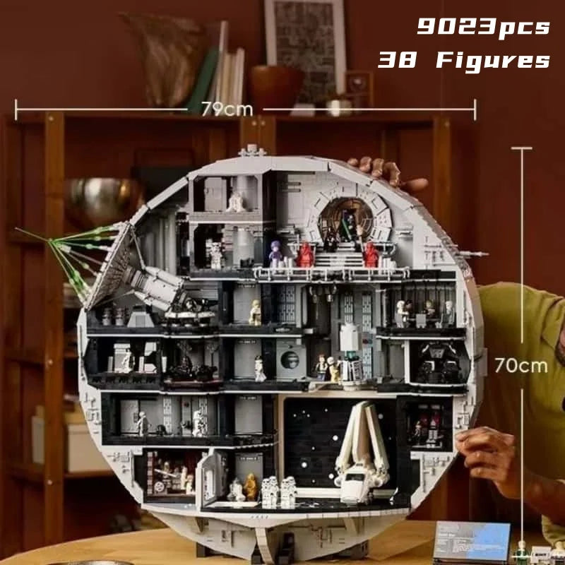 Advanced Premium 75419 Death Star Building Blocks Disney Wars UCS Series 9023pcs Assembly Toy Collectible Decoration for Fans
