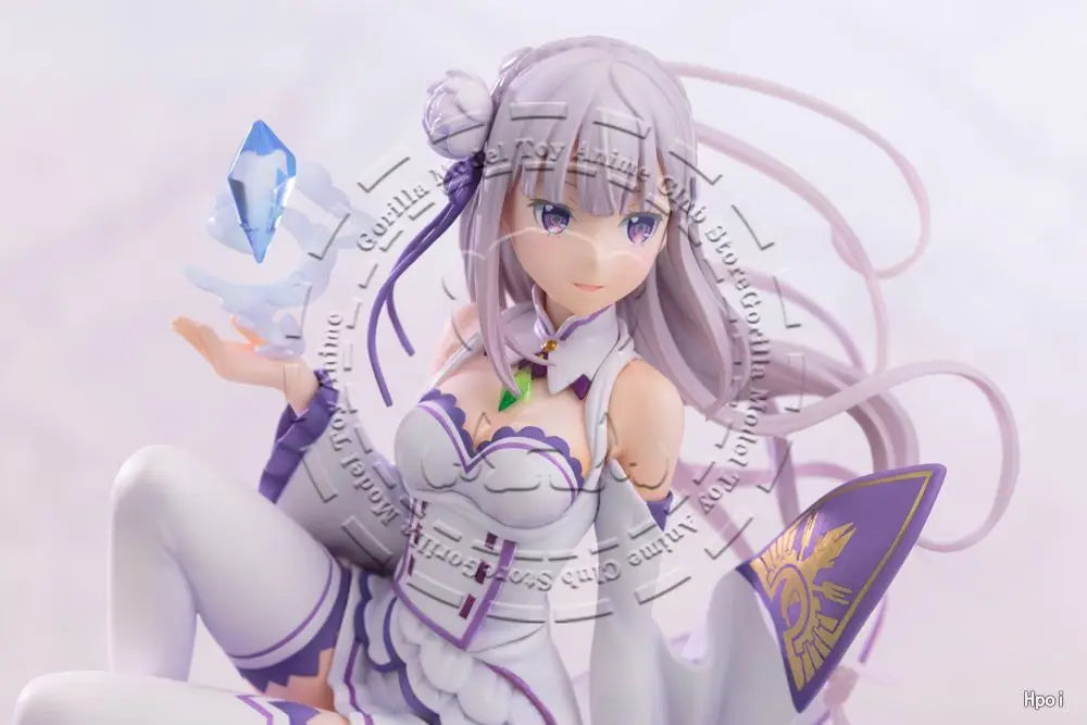 In Stock Original Genuine KOTOBUKIYA Re Zero Emilia Figure 170mm Anime Statue Collectible Model Gift for Fans Ornament