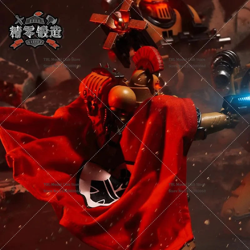 【Only Cloak】Warhammer 40K 1/18 Extreme Warrior Holy Shield Energy Sword Cape Accessories For 3.75inch Action Figure Model
