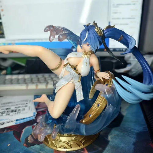 16 cm Wuthering Waves Iuno Sexy Anime-Girl-Figur Cartethyia Actionfigur Hentaii-Figur Erwachsenen-Sammelmodell Puppenspielzeug Geschenk