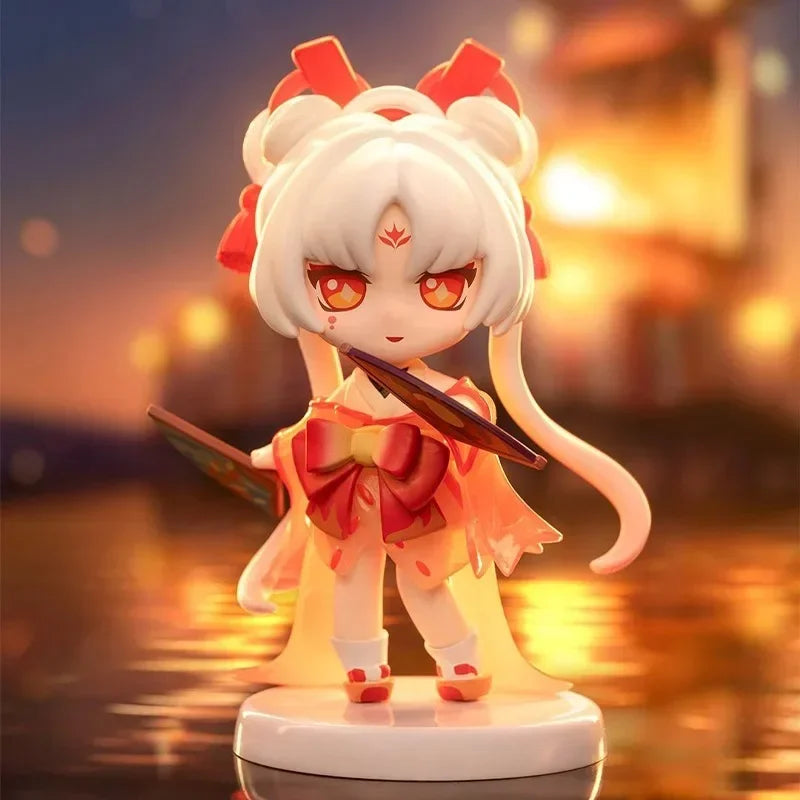 Pop Mart Onmyoji Classic God Series Blind Box Toys Kawaii Anime Action Figure Surprise Guess Bag Mystery Box