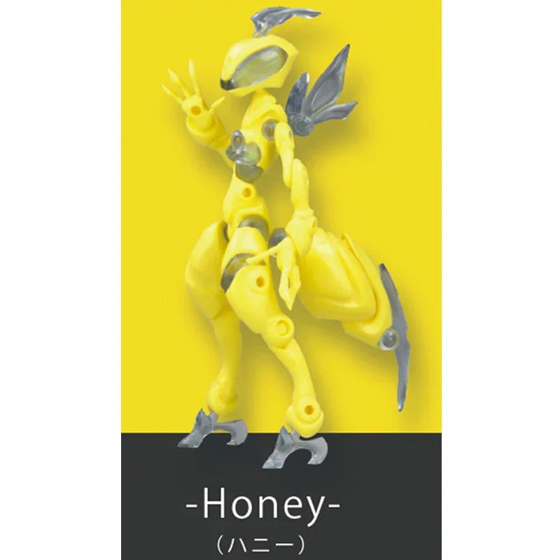 So-Ta Original Bee Void Enhanced Form Series 2 Action Figure Cute Assembled Model Capsul Articulated Mecha Desk Ornament Gift
