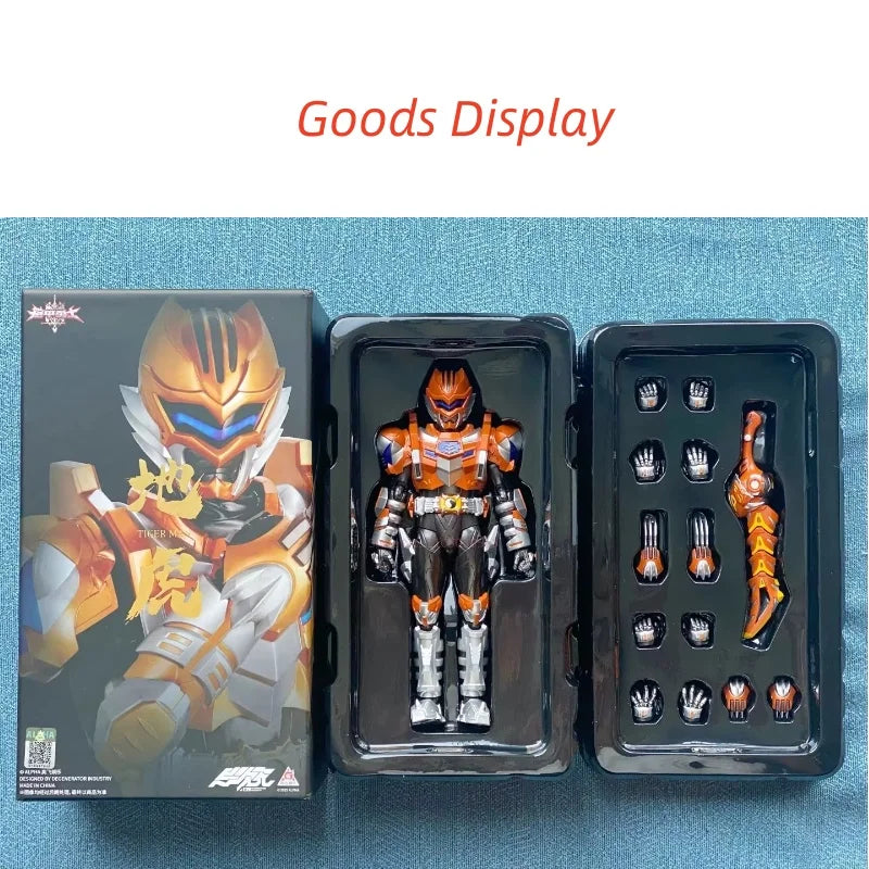 Original Armor Hero: Legend Of Light And Shadow Anime Figur Erdtiger Held Actionfigur Spielzeug Geschenk