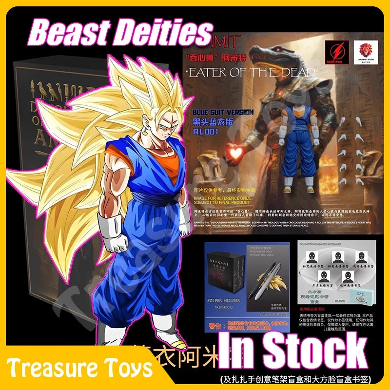 Beast Deities Kong Studio Vegito Figure Dragon Ball Z Shf Super Saiyan 3 Ssj 3 Vegito Vegetto Anime Action Figures Gifts Toys