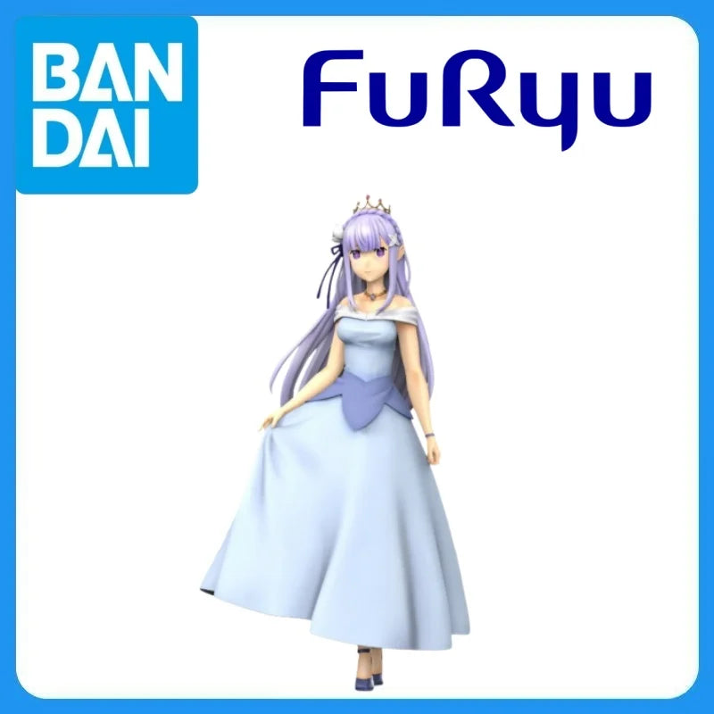 In Stock Genuine FuRyu Re:Zero Kara Hajimeru Isekai Seikatsu Emilia Super Special Series Nemurihime Anime Cartoon Model Toys