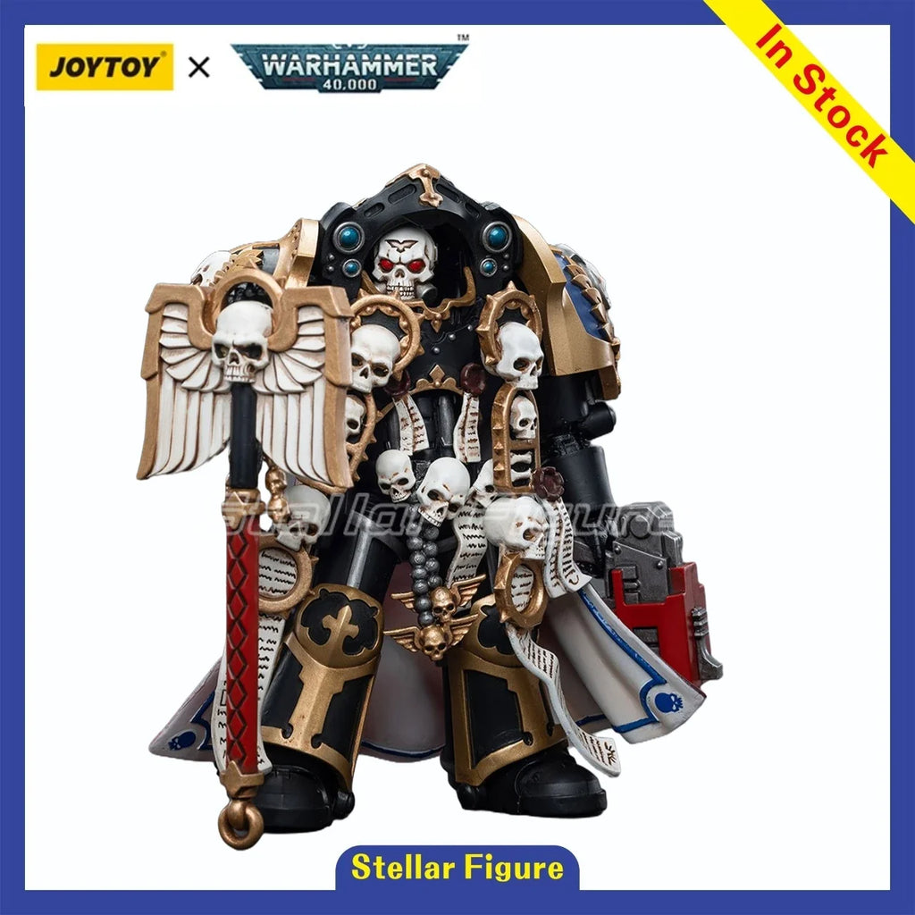 【SF】JOYTOY 1/18 Action Figure Ultramarines Terminator Chaplain Brother Vanius Model Toys Gifts Collection Ornaments