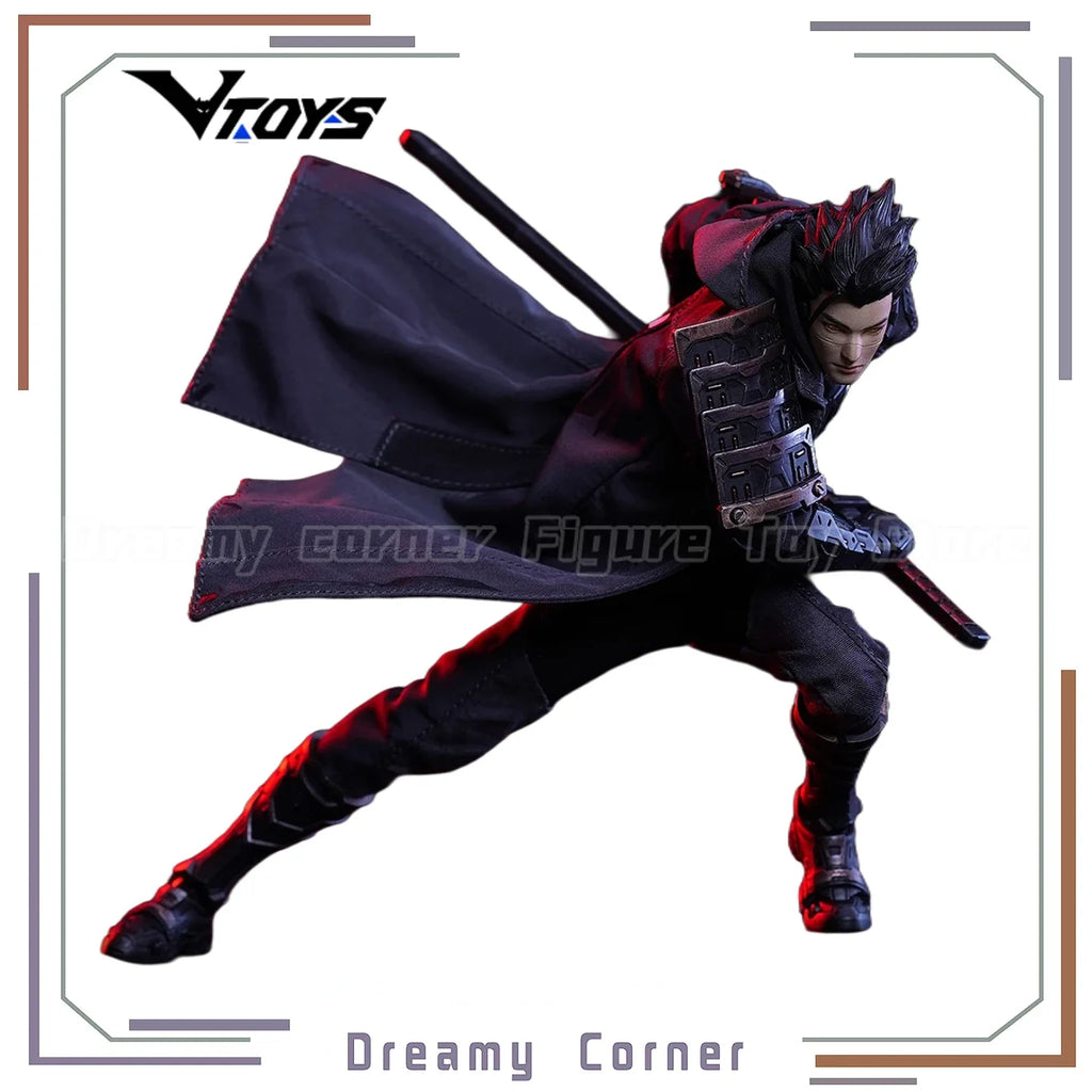 【Auf Lager】Original VTOYS Cyberpunk Samurai: Taki 1/12 Actionfigur Modell Spielzeugsammlung