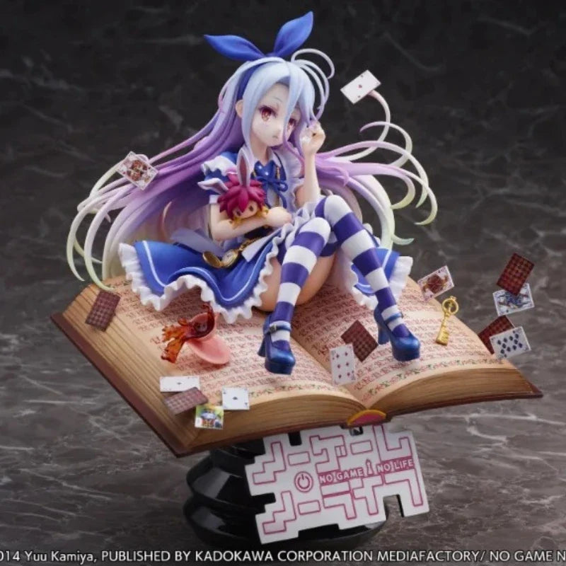 eStream SSF Original:NO GAME NO LIFE Shiro Daydream 24cm PVC Action Figure Anime Figure Model Toys Figure Collection Doll Gift