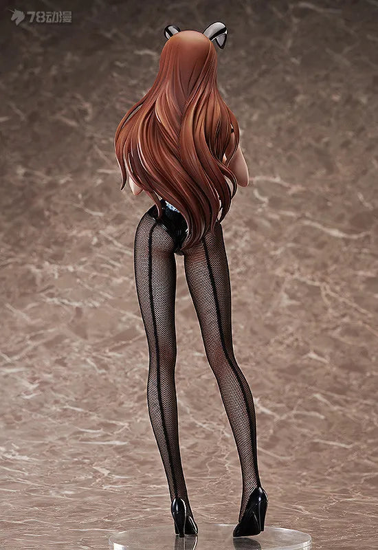 FREEing B-style Makise Kurisu Bunny Ver. 1/4 Scale 42cm 18+ Anime Sexy Bishoujo PVC Figure with Cloth Parts Action Figures toys