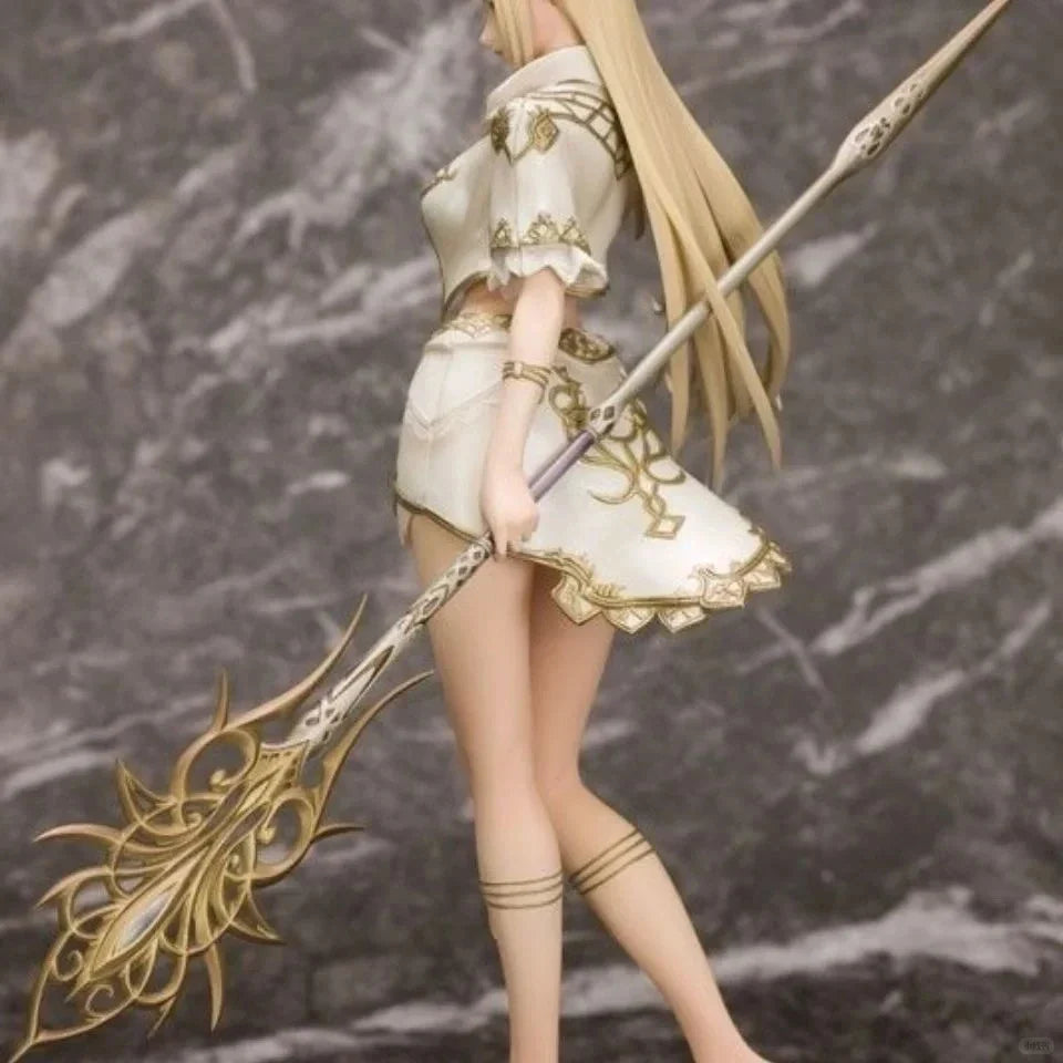 Cartoon Animation Beautiful Young Girl 1/7 Scale Hand-Made Female Mage Elf Action Figure White Lineage Paradise II Collectible
