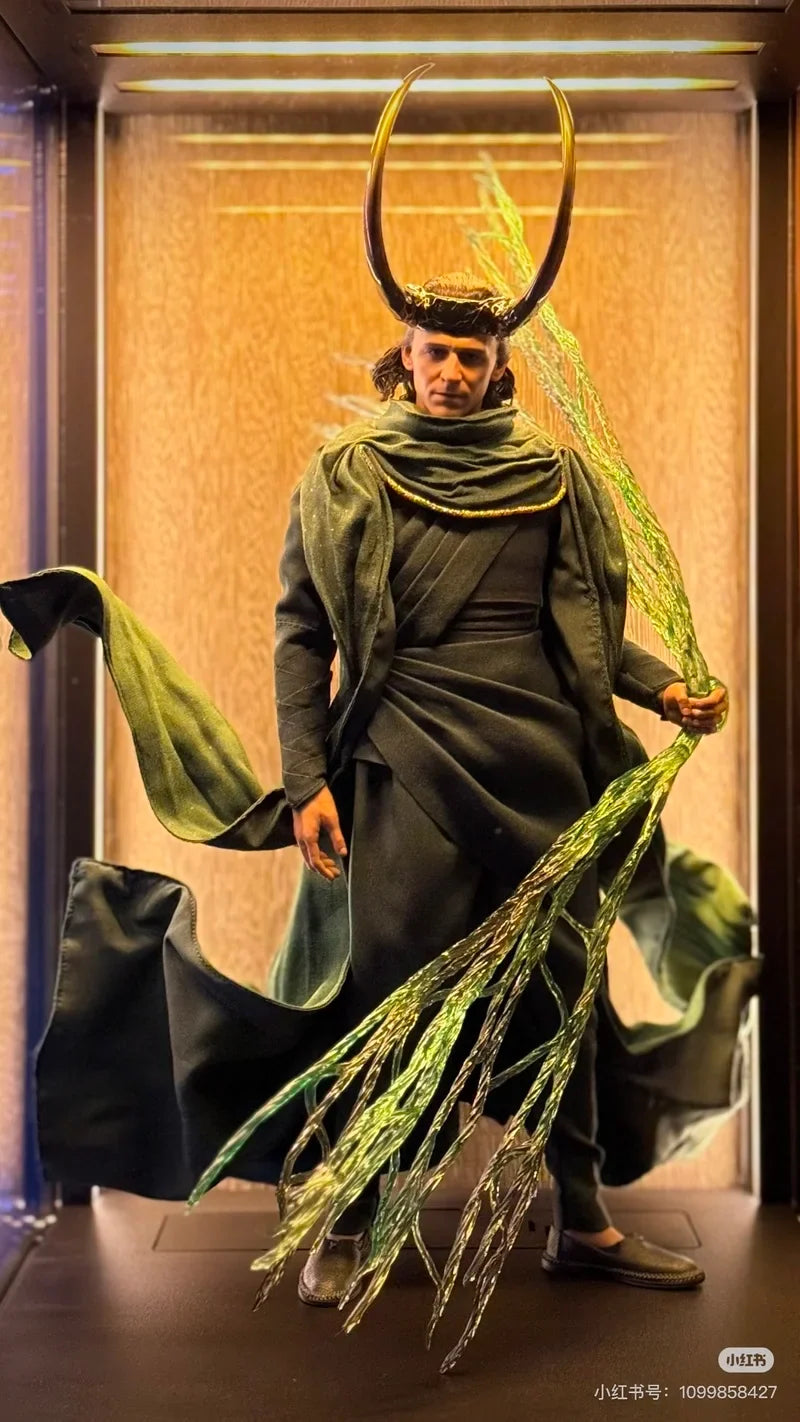 original Hot Toys Ht Dx40 1/6 Loki 2 God Loki Dx041ae God Loki Glue Hair Version Action Figure Fan Hobbies Toy Birthday Gifts