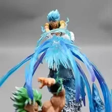 20cm Dragon Ball Broly Anime Figures Broly Vs Gogeta Figurine Model Pvc Statue Doll Collection Toy Decoration Christmas Toy Gift
