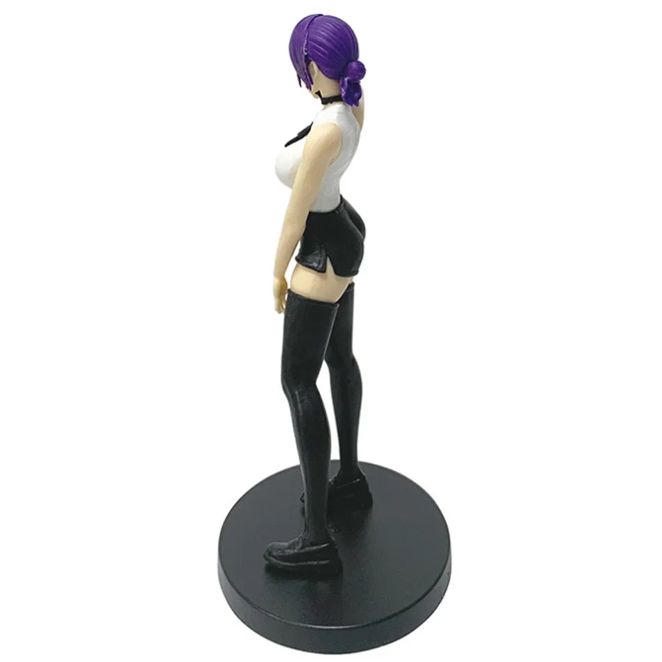 Anime Chainsaw Man 19cm Reze Bomber Demon Figure Bomu PVC Anime Action Model Set Toy Room Decoration Collect Festvial Gift
