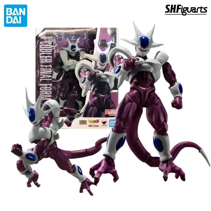 Original Bandai S.H.Figuarts Dragon Ball Z Cooler Final Form Anime Action Figure PVC Toys Gift Collectible Model Ornaments