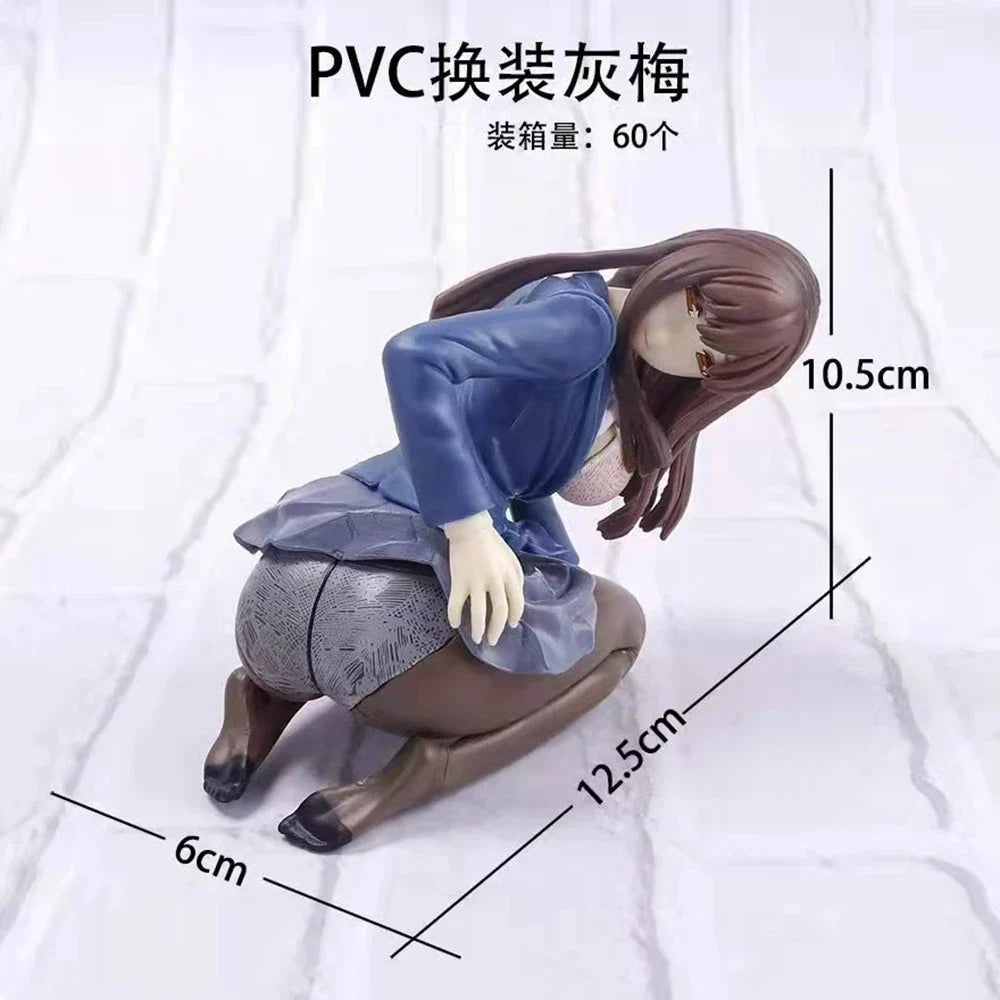 15CM Anime Kneeling Model Toy Gift Sexy Replaceable Clothing Desktop Ornament Doll PVC Action Figure