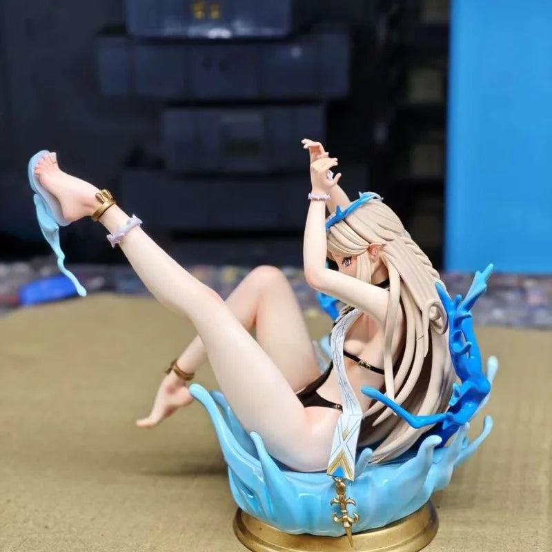 Anime Figure Desktop Decor - Kartisia Anime Girl PC Case Model Domestic Collectible Gift for Boys