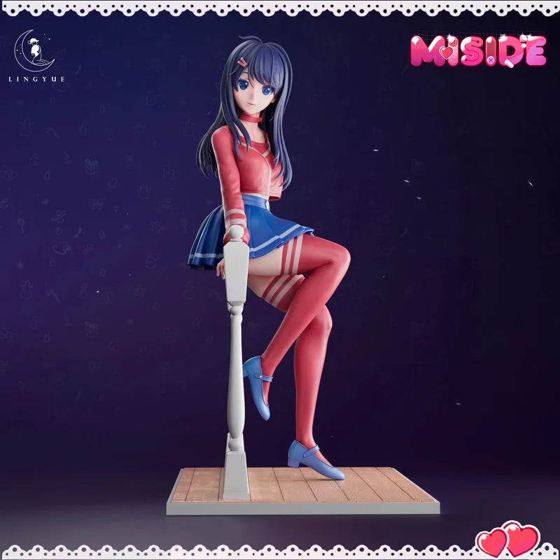 New Style Miside 1 Game Peripheral Derivatives Mita Model Figure Beautiful Girl Sexy Desktop Collection Decorative Ornament Gift
