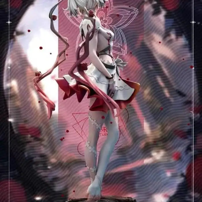 Assembling White Resin Model Game Figurine High Precision 3D Printing Japanese Anime Original Design Collectible Adult Toy