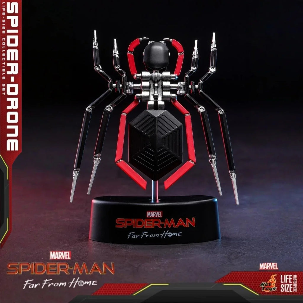 Hot Toys Spider Man Spider Machine LMS011 Original Non Flying Static Model Magnetic Function Collectible Figure Boy Toy Gift