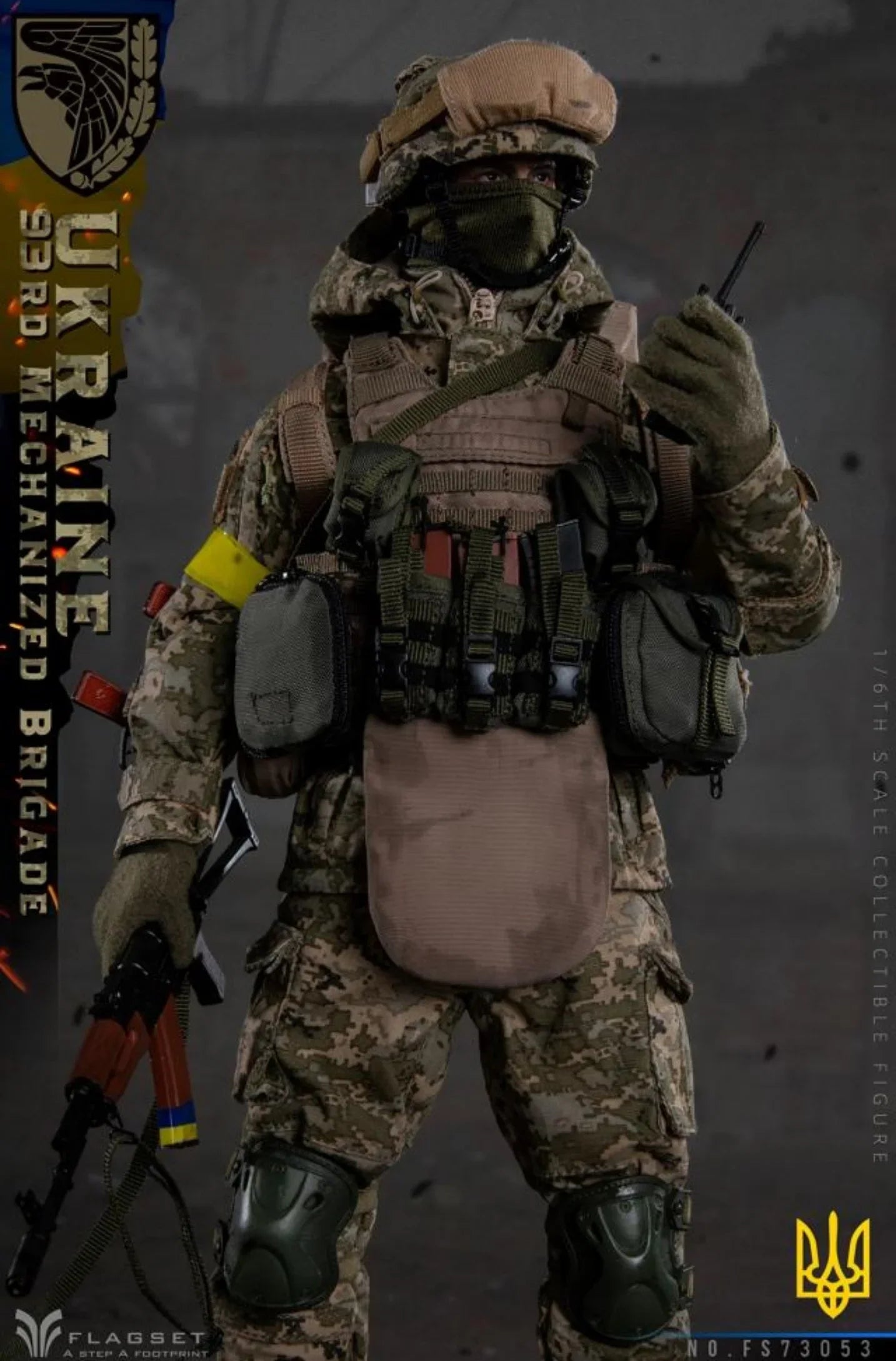 FLAGSET 1/6 Ukraine Anti-tank Gunner FS-73053 Action Figure