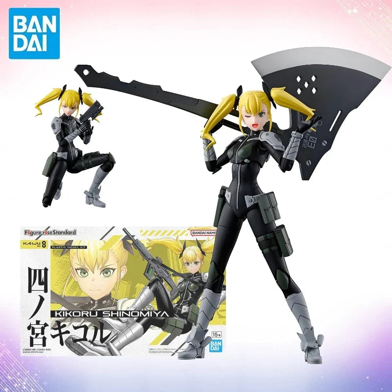 In Stock Banda FRS KAIJU NO.8 KIKORU SHINOMIYA Anime Action Figure Collectible Assembly Model Toys Gift Toy Collection
