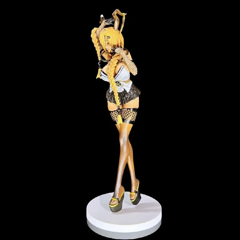 Blue Route Gk Tail Piece Black Skin Beauty Girl Uniform Animation Anime Game Peripheral Tide Play Hand Model Tabletop Decoration