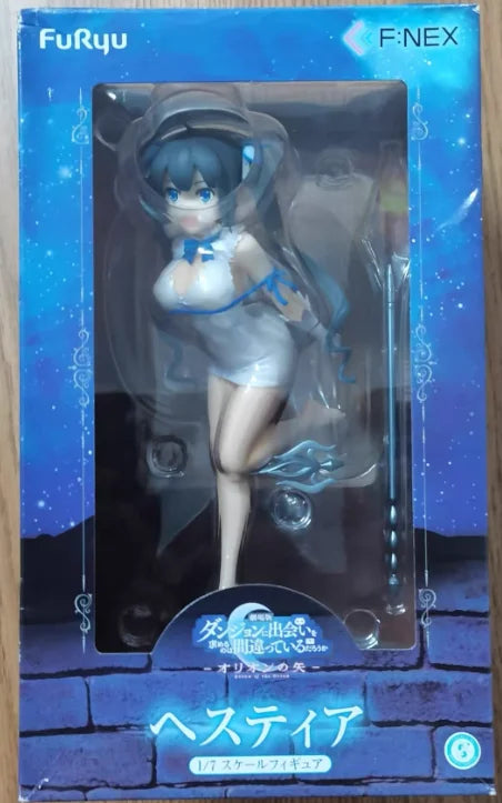 【SF】In Stock F:NEX Theatrical Edition Did You Make A Mistake in Seeking An Hestia 1/7 Scale Figures Model Collection Anime