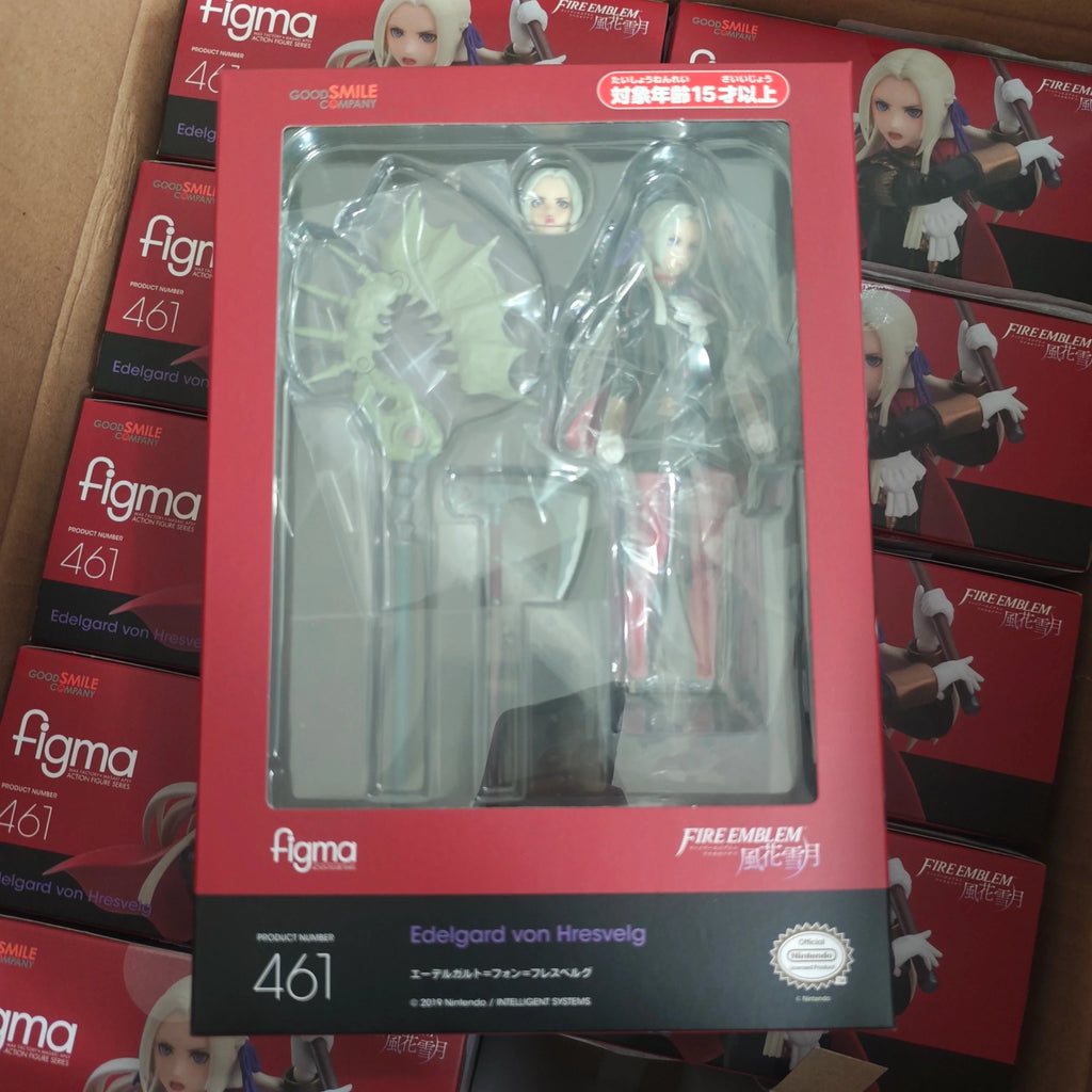 Original Figma#461 Edelgard von Hresvelg Actionfigur Fire Emblem Houses Anime Modell auf Lager.