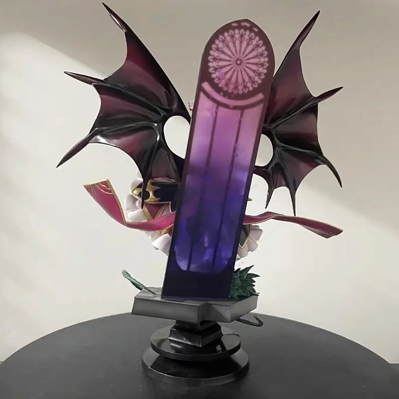 31cm Touhou Project Remilia Scarlet Action Figure Desktop Model Statue For Boys Game Character Collectible Ornament Toy Gift
