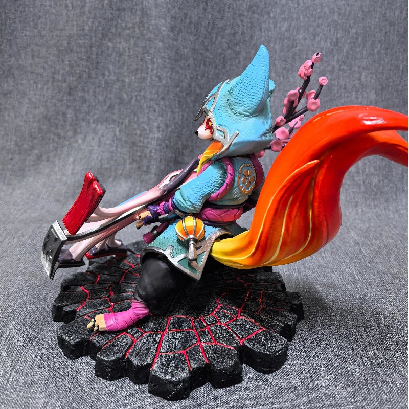 20cm Dota2 Figure Hoodwink Little Squirrel Resin Game Collectible Model High-End Customization Desktop Decorations Kid Gifts Toy