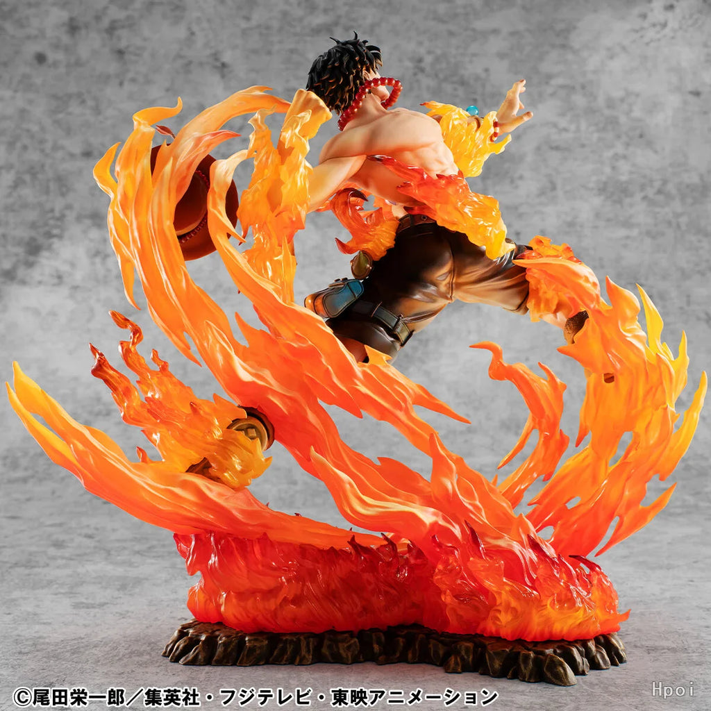 Auf Lager MegaHouse Portrait Of Pirates POP ONE PIECE NEO MAXIMUM PORTGAS D ACE Ultra Limited Replica Version Figur Spielzeugmodell