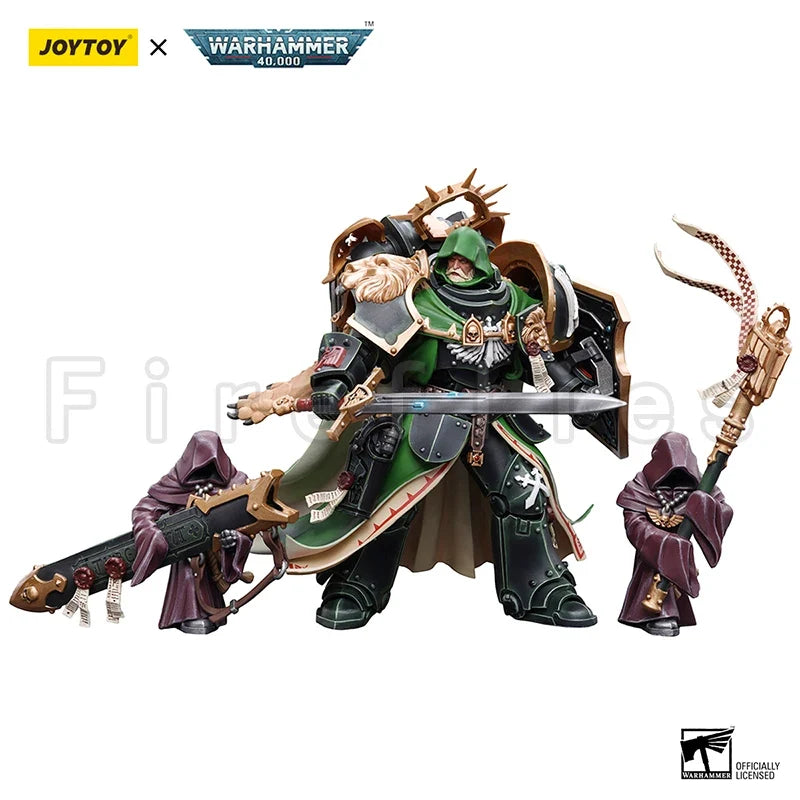 1/18 JOYTOY Action Figure 40K Dark Angels Primarch Lion El‘Jonson Re-issue Version Anime Model Toy