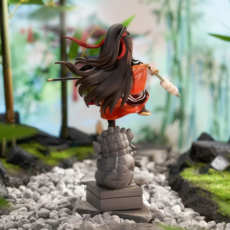 The Outcast Anime Peripherals Feng Baobao Q Version Cartoon Figure Model Desk Decorations Collectible Toys Friends Holiday Gifts