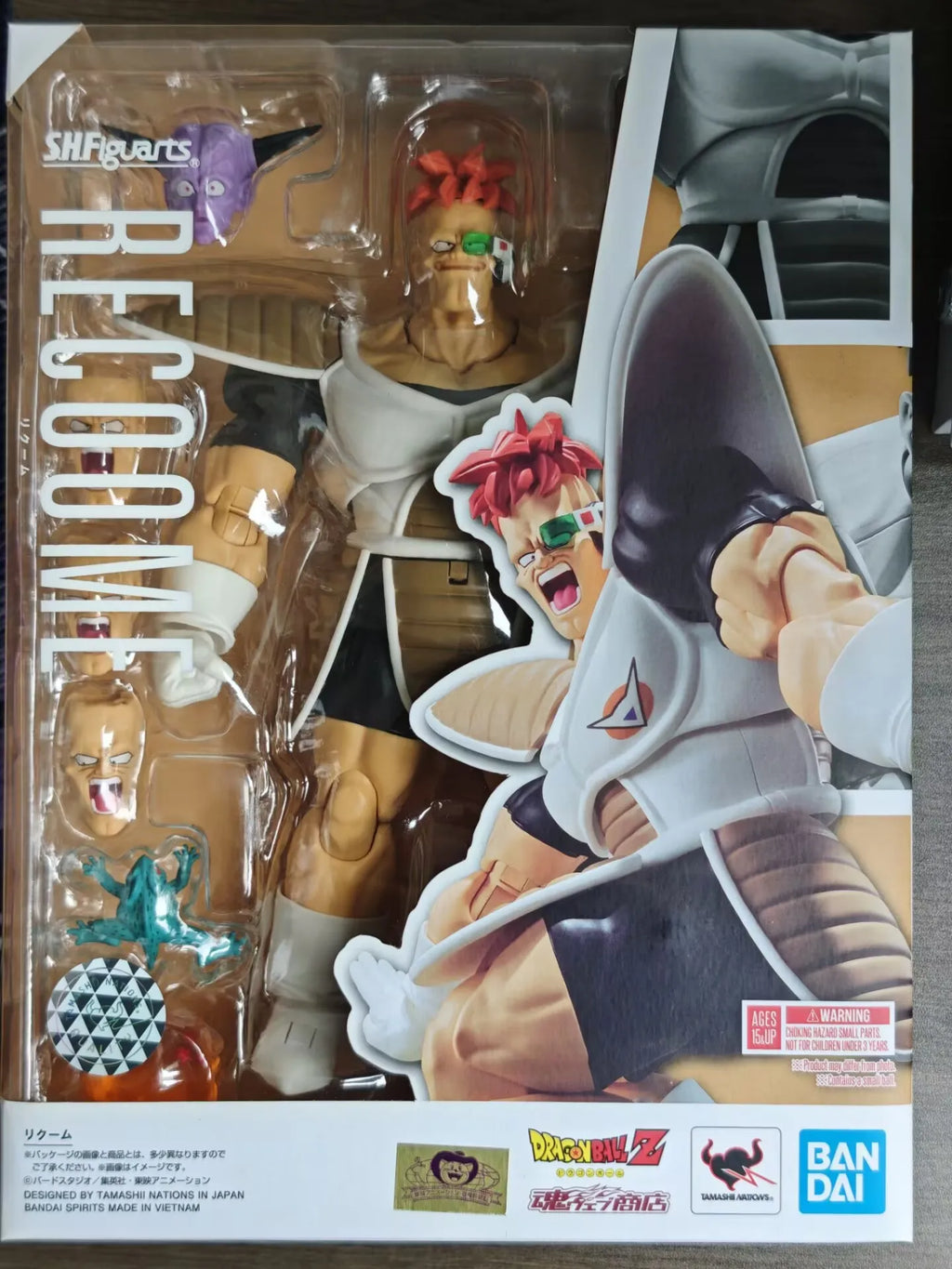 Auf Lager: Bandai SHF Dragon Ball Ginyu Force Captain Recoome Burter & Guldo 1/12 Actionfiguren Modell Sammlerstück Geschenk